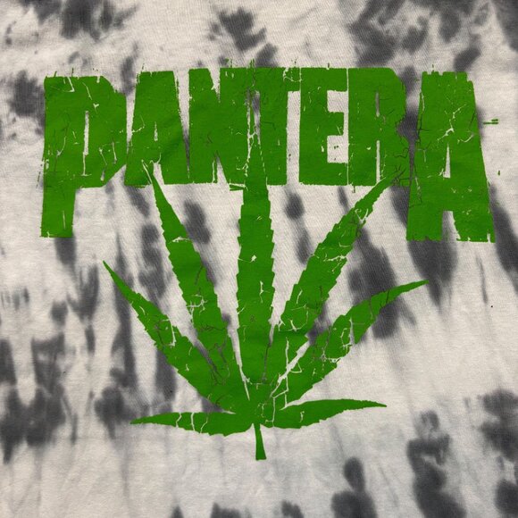 Pantera Fly'n Across America Tour Heavy Metal Band Tie-Dye T-Shirt Medium - Picture 2 of 4